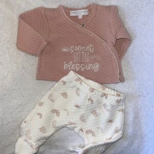 Baby clothes matching set